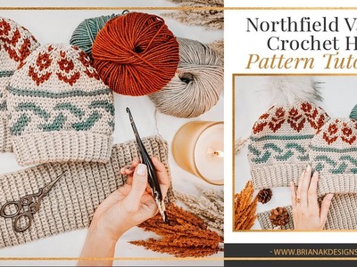 Forest Brooks Crochet Beanie Free Pattern