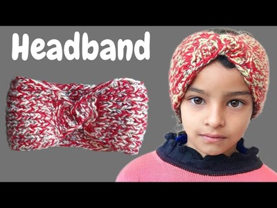 Headband, hairband, ear safe | Full tutorial | @rekhaknittingzone