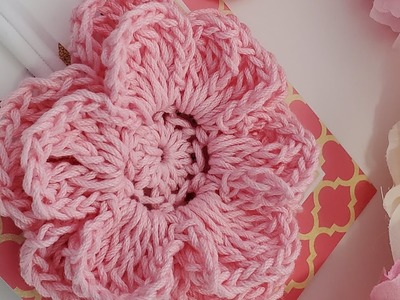 How To Crochet A Flower,  Crochet Flower Tutorial