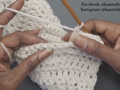 How to crochet a poncho. Part 2