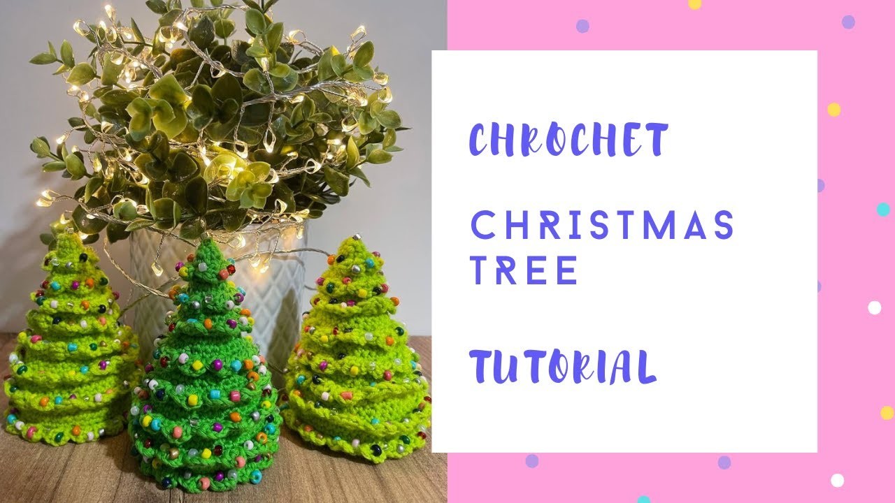 How to crochet Christmas tree | tutorial