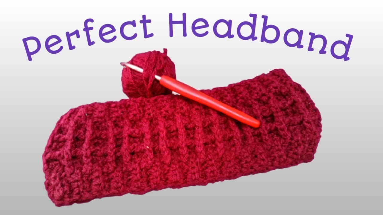 How to Crochet Waffle Stitches headband (step by step): wow, super easy amazing headband !
