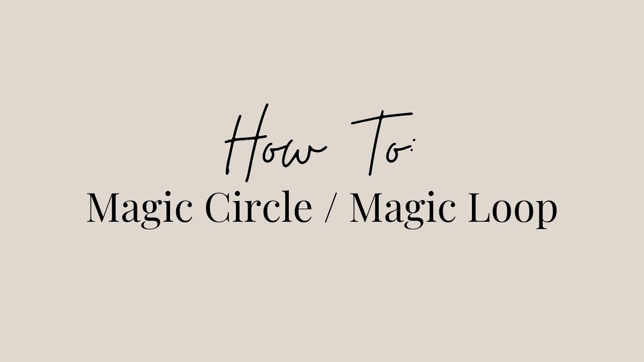 Magic Circle - How to Crochet Magic Circle, Left Handed Crochet Tutorial, Magic Loop Crochet