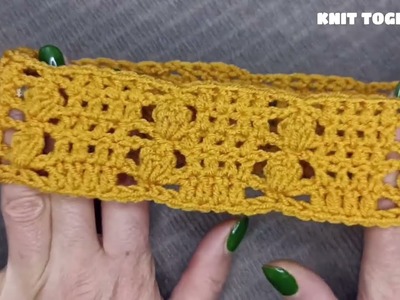 Super EASY and AMAZING Crochet Headband tutorial