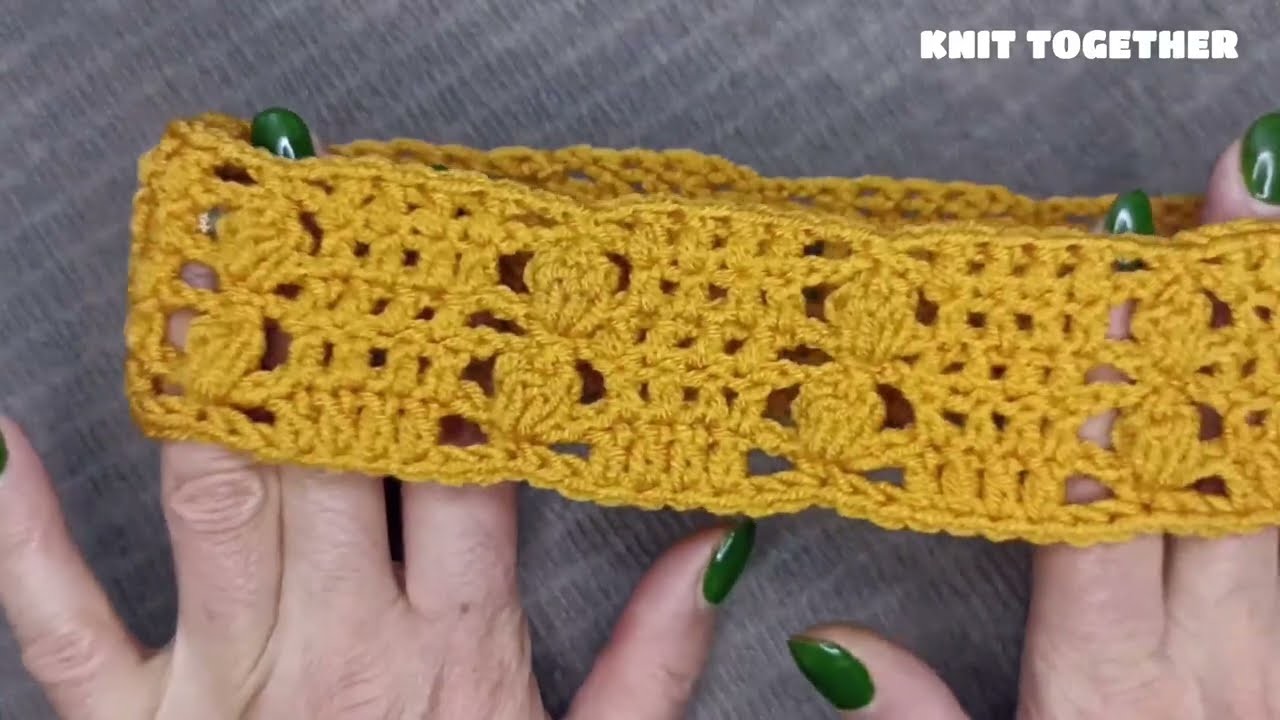 Super EASY and AMAZING Crochet Headband tutorial