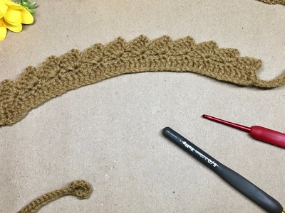 Super easy Crochet headband | Crochet hair band for beginner crochet