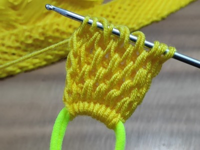 Tunisian headband|Super easy crochet headband for beginners| Crochet headband