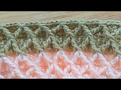 WOW???? fast build crochet stitch for a winter blanket, scarf, cardigan & more  | Art and Handcrafts