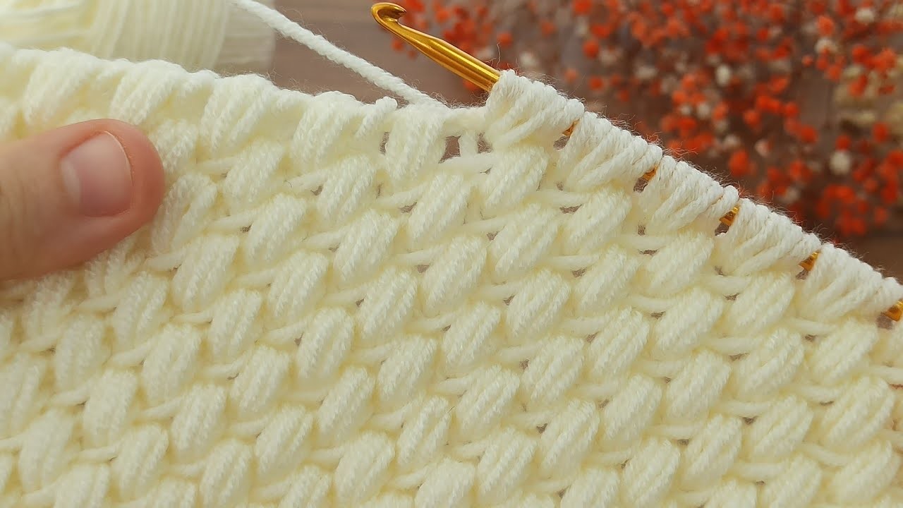 ‼️⚡Wwooow????????* Super Easy Tunisian Crochet Baby Blanket For Beginners online Tutorial * #Tunisian