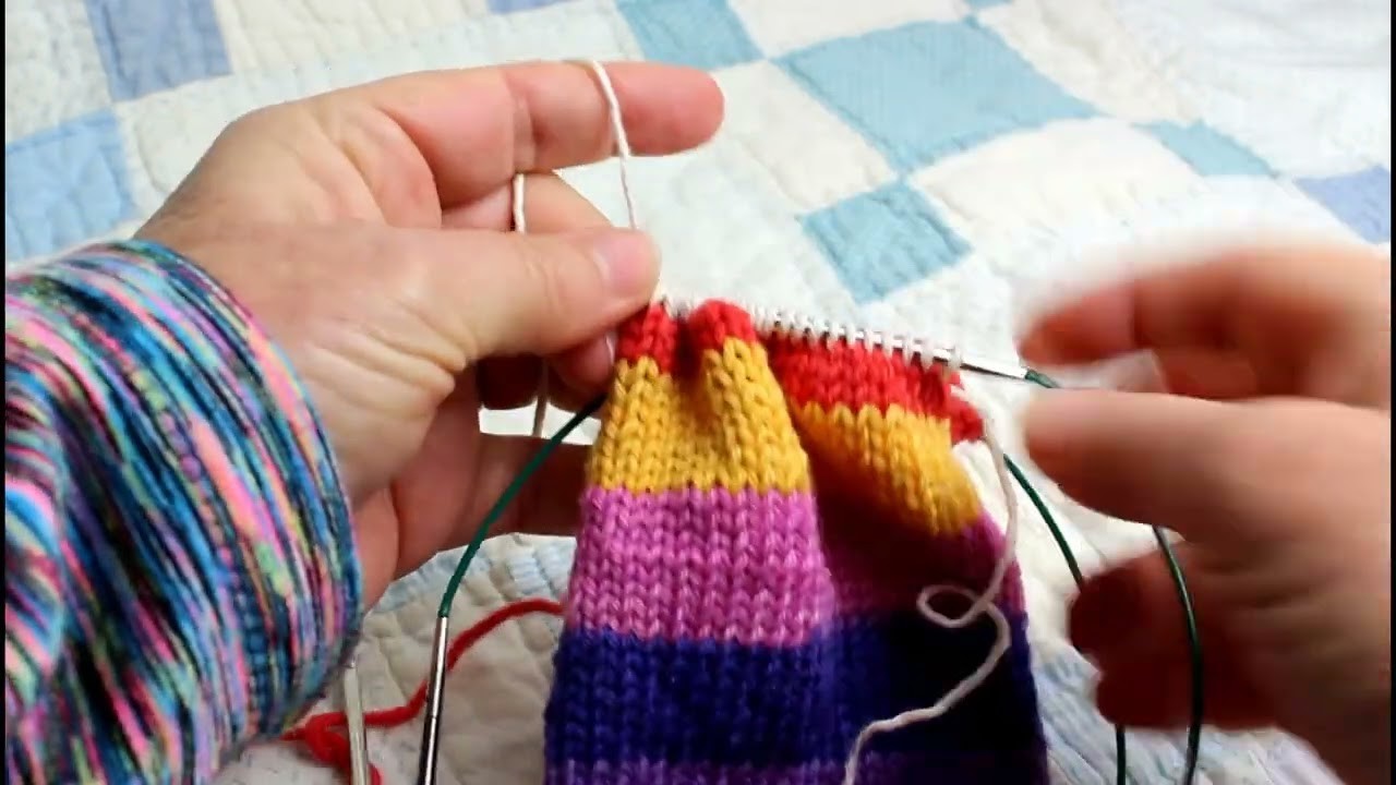 2 CIRC SOCKS Video 3 - Adding the Heel Marker