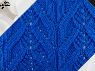 #265 - TEJIDO A DOS AGUJAS. knitting patterns. Alisson Aldave