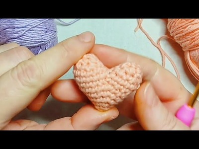 Crochet HEARTS Valentines Day, Wedding, Birthday Decor #crochetheart