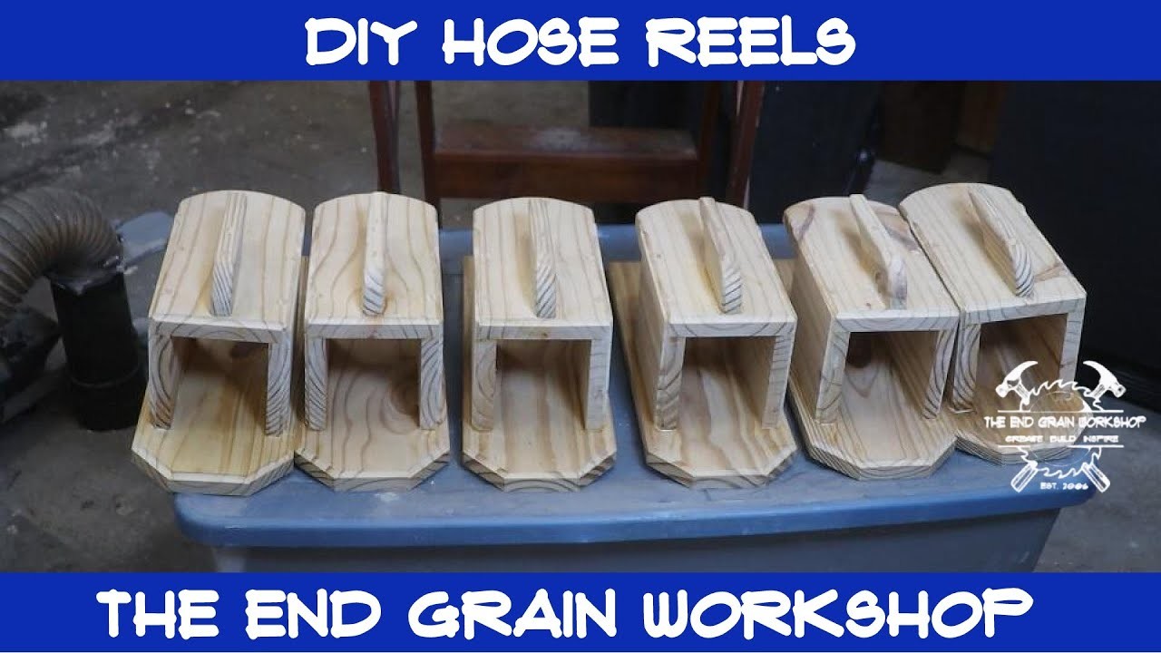 DIY Hose Reels From Fence Off Cuts - The End Grain Workshop