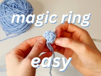 EASY Crochet Magic Ring Tutorial | Two Ways