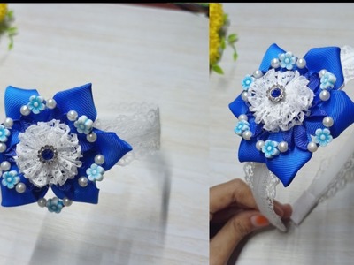 Flower headband - DIY