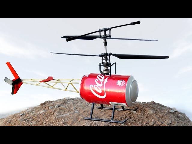 How to make a Helicopter - (Electric Helicopter)@SRCO(#diy #homemade)