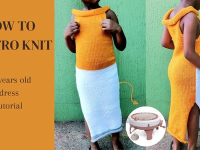 How to sentro knit dress tutorial