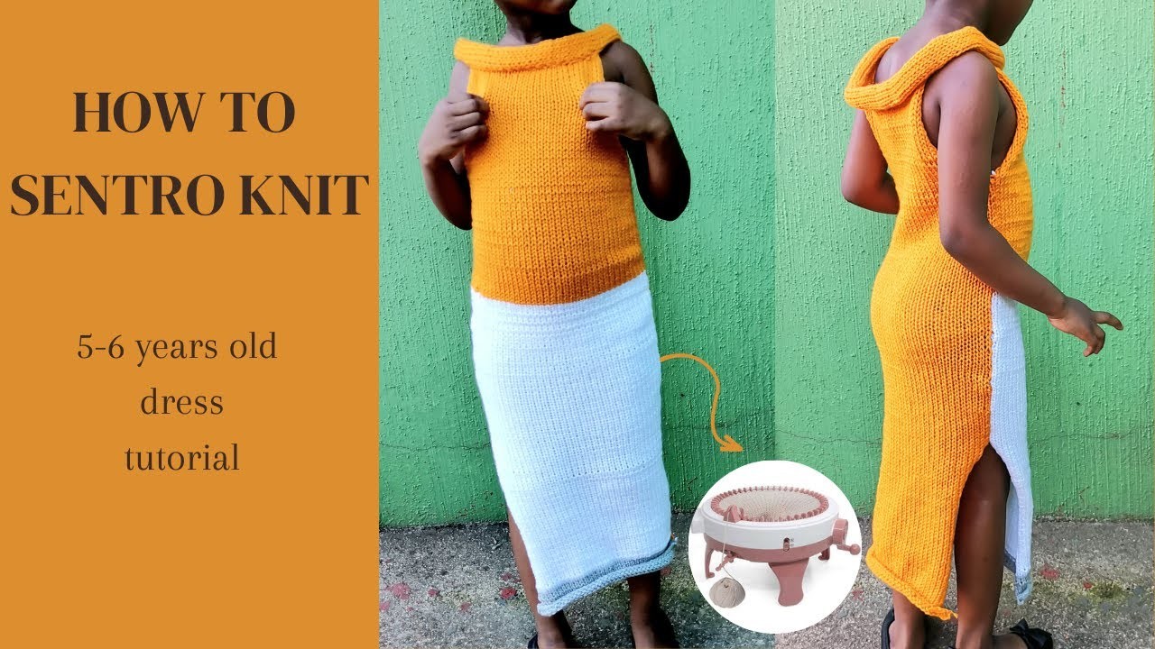 How to sentro knit dress tutorial