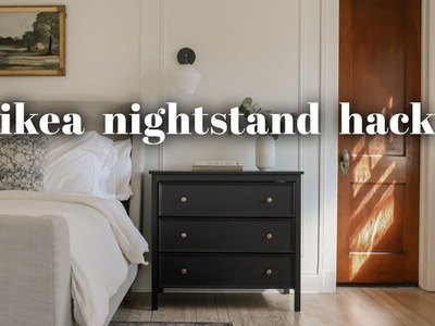 Ikea Nightstand Hack | DIY Designer Dupe