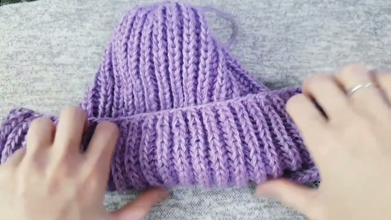 Knitting cap Asmr. Part III