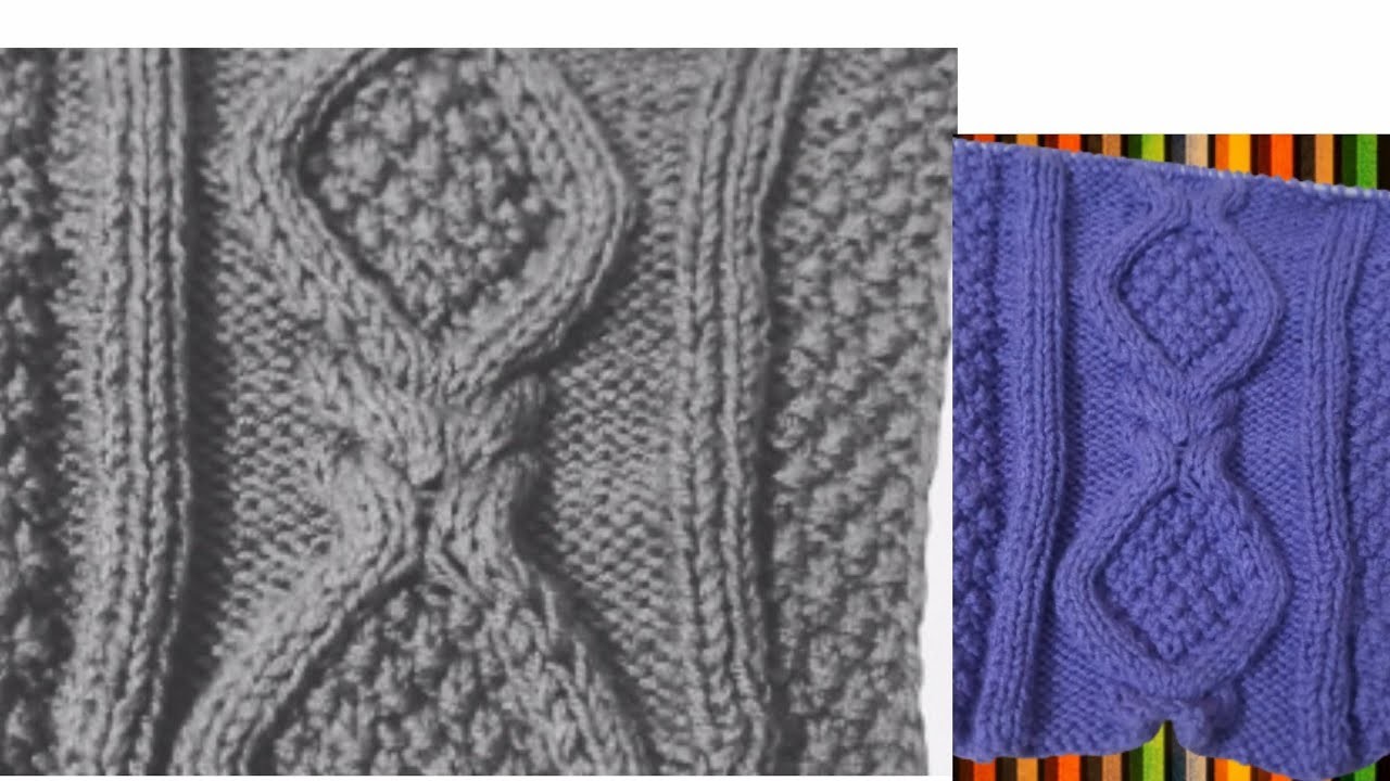 Knitting pattern. braids knitting.how to knit handmade pattern.knitting Magic no.109.