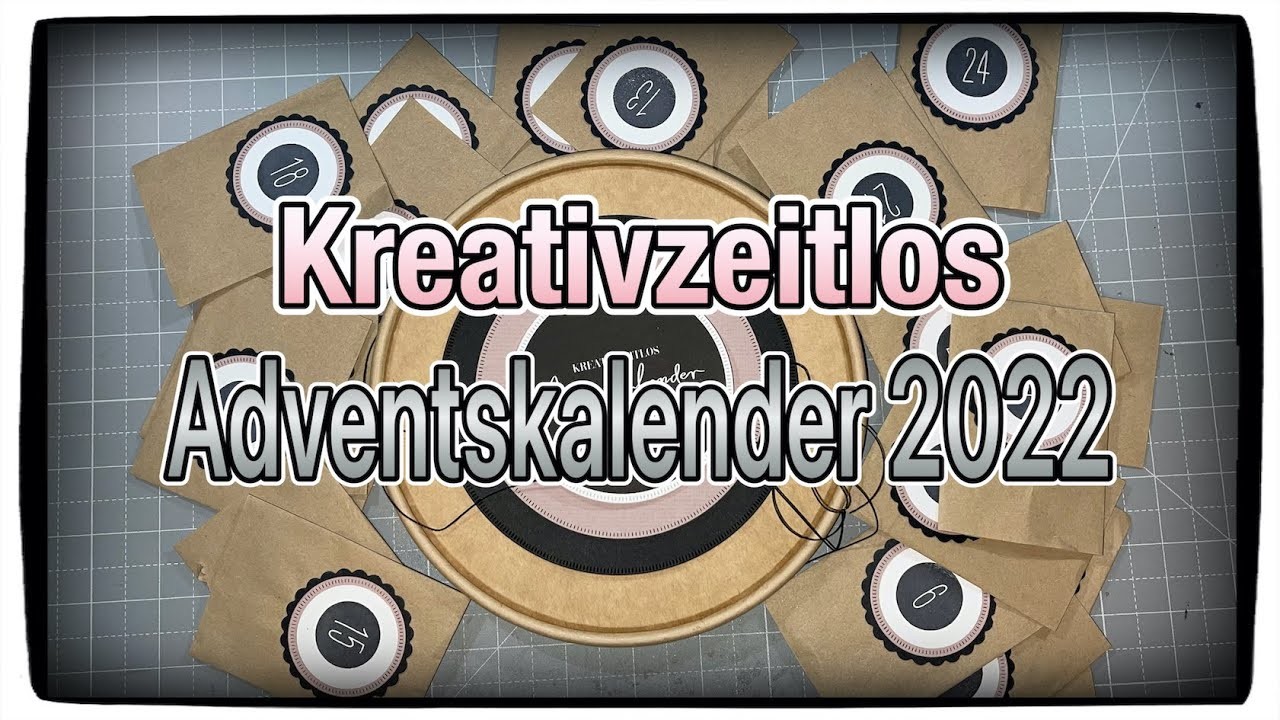 Kreativzeitlos Adventskalender 2022, deutsche Stempel, Hasenpost, Unboxing, cardmaking, DIY