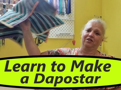 Learn how to make a Dapostar spinning fabric, juggling cloth Dapo fun sport craze