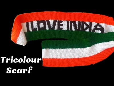 New look easy tricolour scarf | full tutorial @rekhaknittingzone