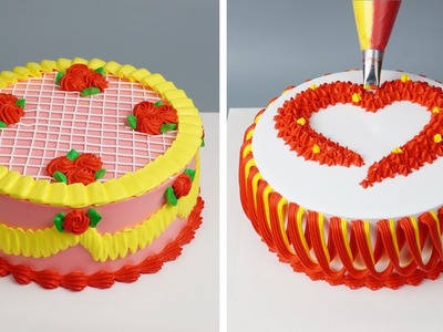 Perfect and Beautiful Cake Decorating Ideas For Valentine ❤️ DIY Cake Making Recipes at Home #72