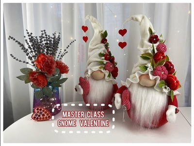 Scandinavian Gnome Valentine HandMade DIY