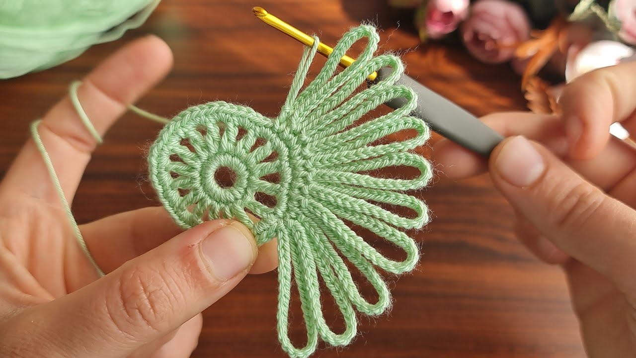 ‼️Super‼️easy very beautiful crochet knitting motif,supla,decorative model. Çok güzel Örgü modeli