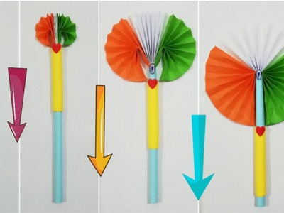 Tri color Craft ideas | Magic hand fan | Republic day craft ideas | Indian Republic day