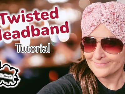 Twisted Headband CROCHET Tutorial