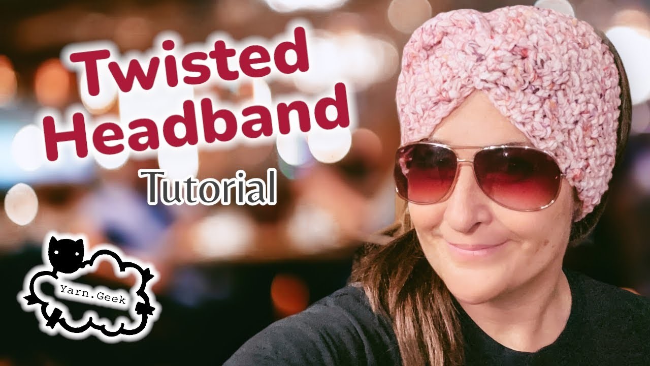 Twisted Headband CROCHET Tutorial