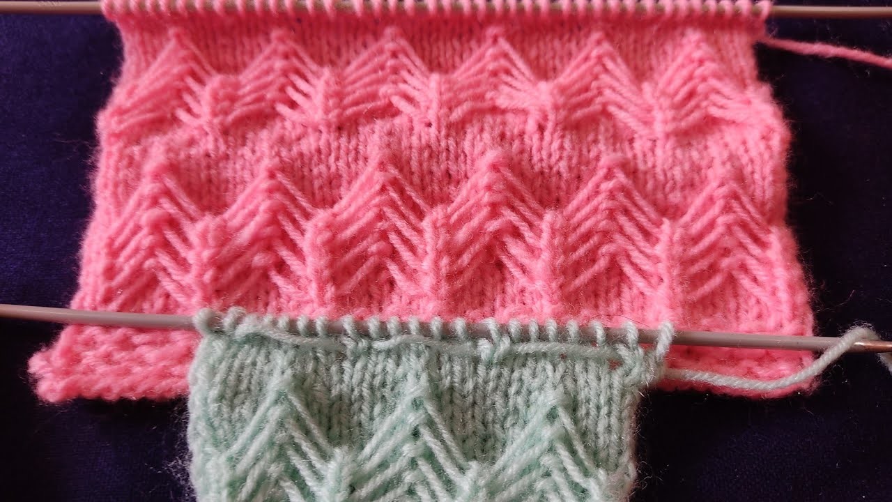 Very Pretty Stitch Pattern.Aasan Bunai.Knitting #trending #hindi #knitting #2023