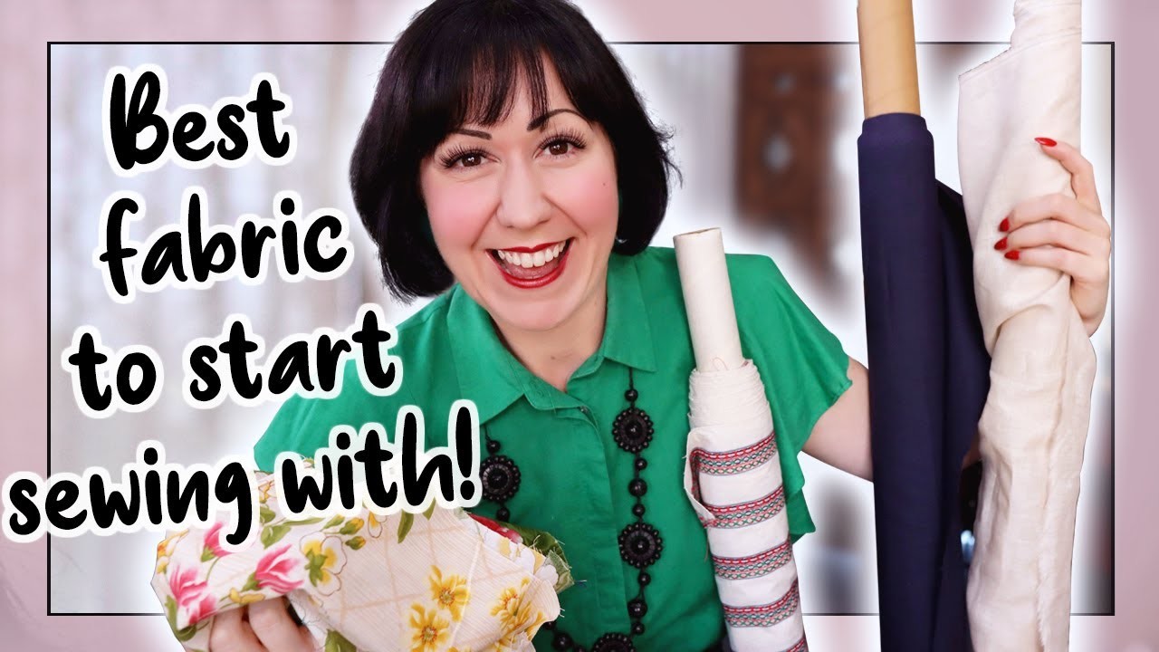 What's the BEST.EASIEST fabric to learn to sew with? ( so you don't want to throw it in the trash!)