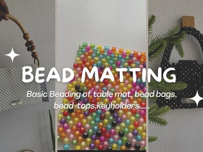 Bead Matting | How to Make Bead Bag | Table Mat | Beginner Friendly | Step to Step