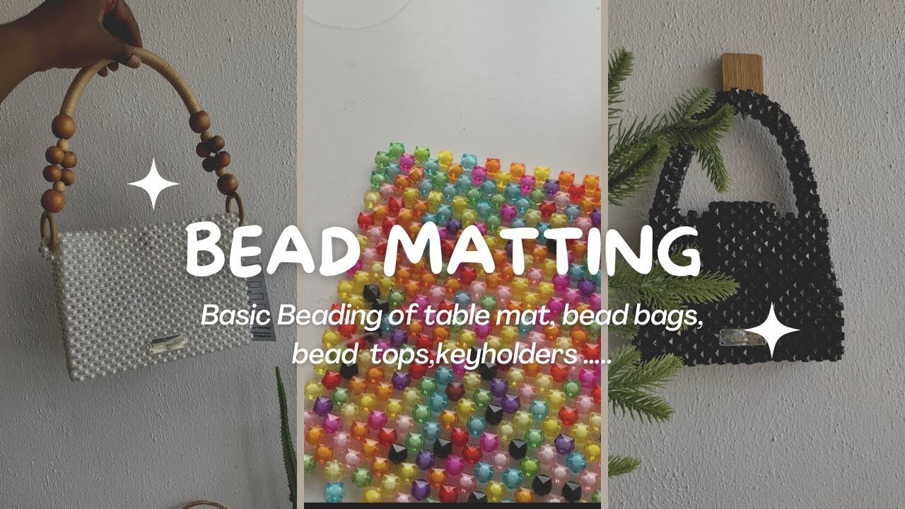 Bead Matting | How to Make Bead Bag | Table Mat | Beginner Friendly | Step to Step