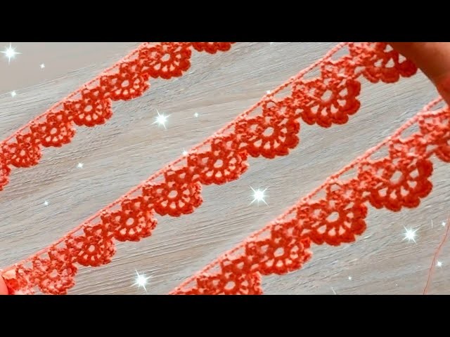 ???? BEAUTIFUL and EASY LACE PATTERN ???? #crochet #pattern #easy