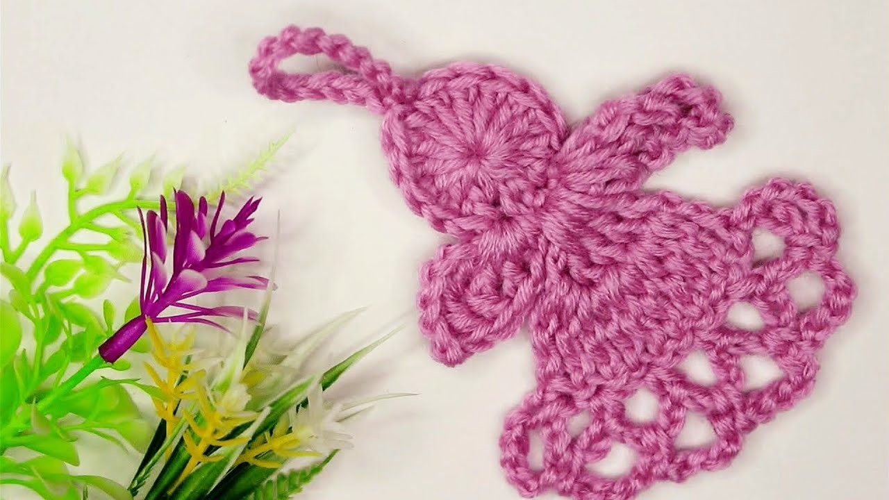 Crochet Angel For Beginners| Crochet Angel Ornament I Love crocheting