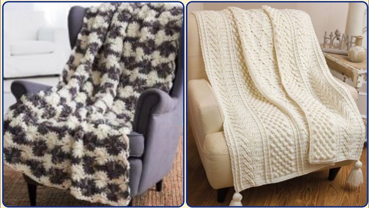Crochet Blanket Cozy Pattern For Beginner - Handmade Design Ideas