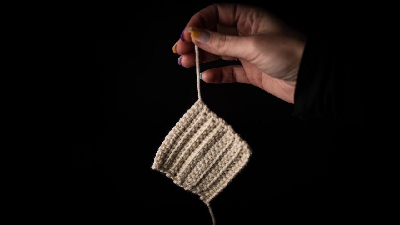 Crochet Front Loop and Back Loop Only Tutorial - Lets Learn a Bit of Texture