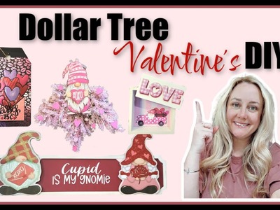 CUTE!!!!   Dollar Tree Valentine Decor | Budget Decor