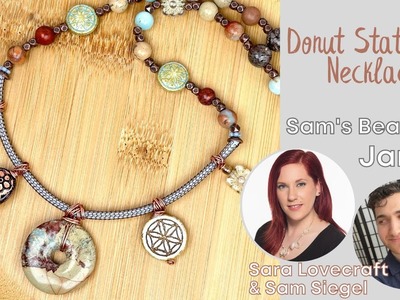 Donut Statement Necklace - Tennessee Treasure - January 2023 w. Sara Lovecraft and Sam Siegel