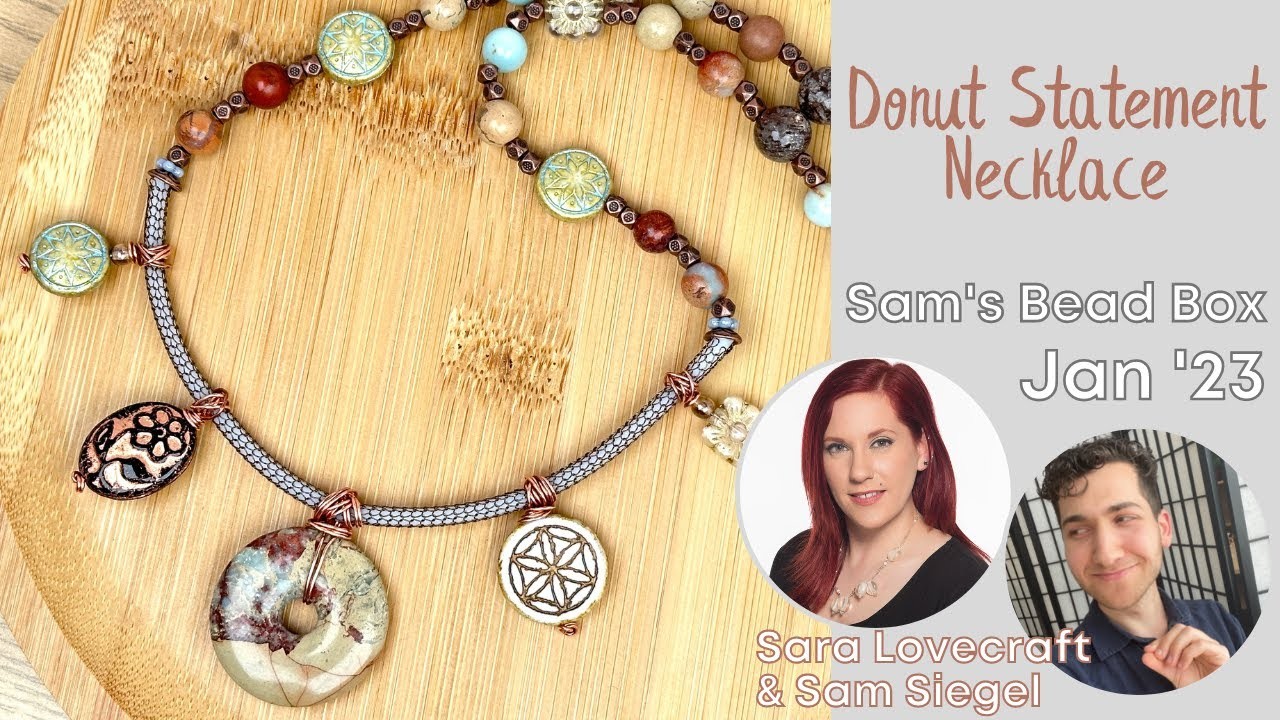 Donut Statement Necklace - Tennessee Treasure - January 2023 w. Sara Lovecraft and Sam Siegel