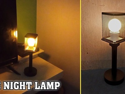 How to Make a Night Table Lamp | Simple Craft Ideas from PVC Pipes