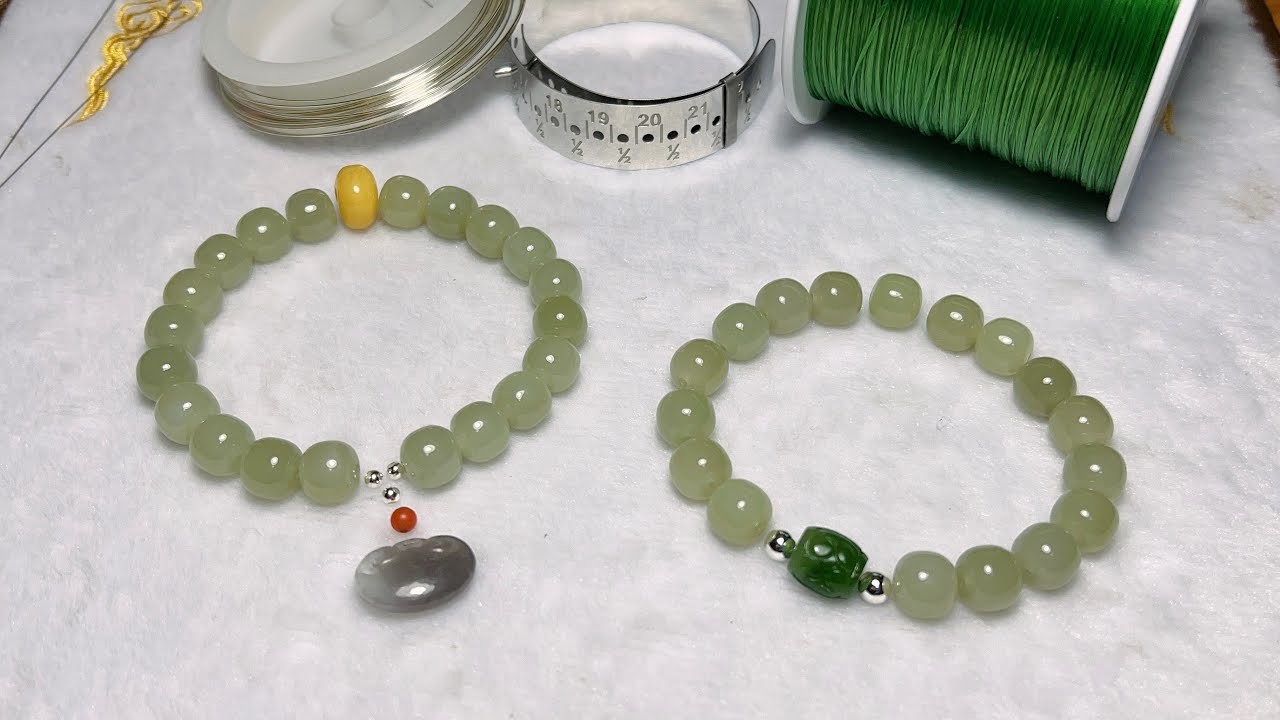 How To Make Beaded Bracelet in 10 Minites? Karen's Design Idea Sharing