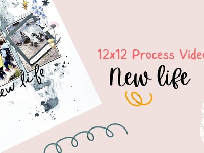 #htkakws process video | 12x12 process video | New Life | Rosie's Studio | Katie