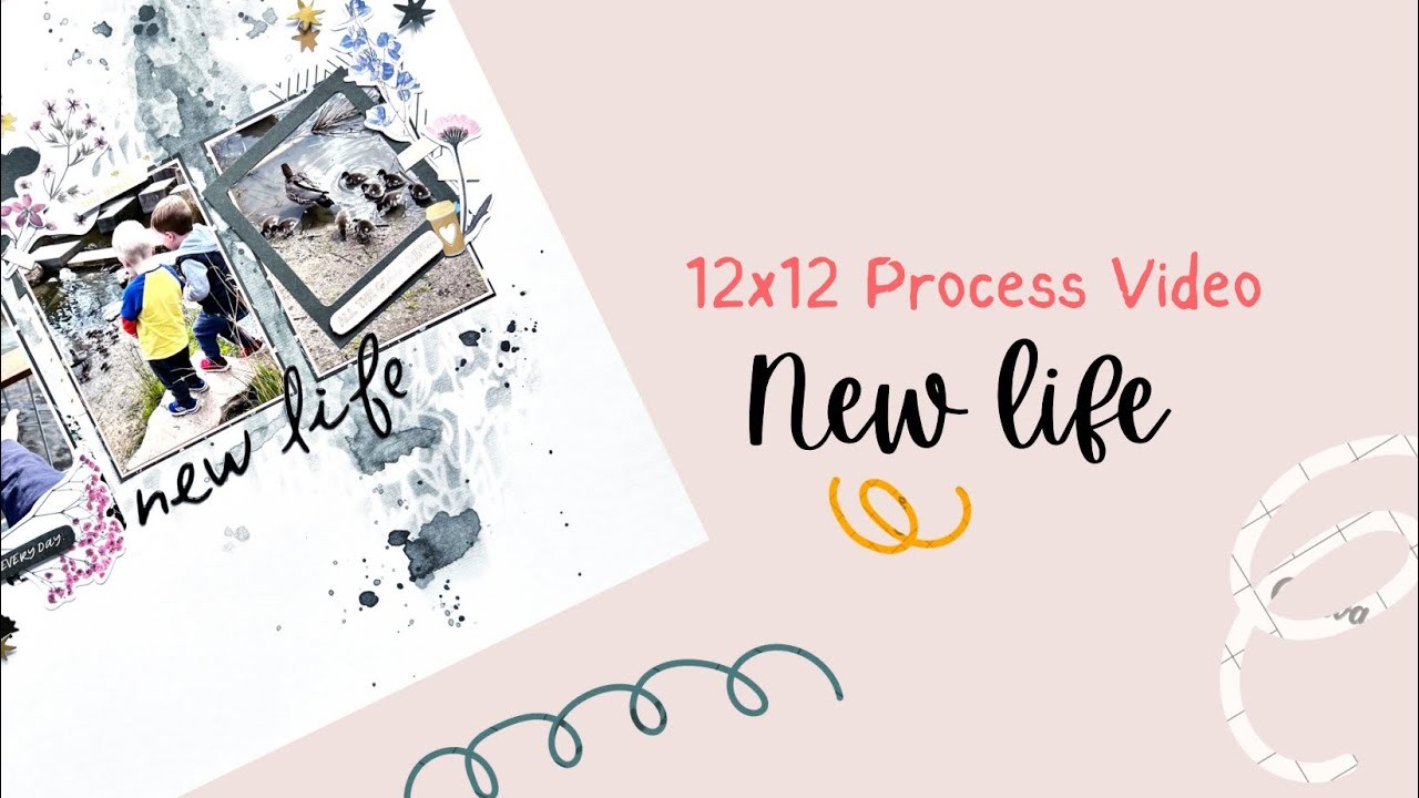 #htkakws process video | 12x12 process video | New Life | Rosie's Studio | Katie