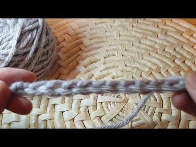 #J'apprends le crochet : la chainette de base - tuto vidéo